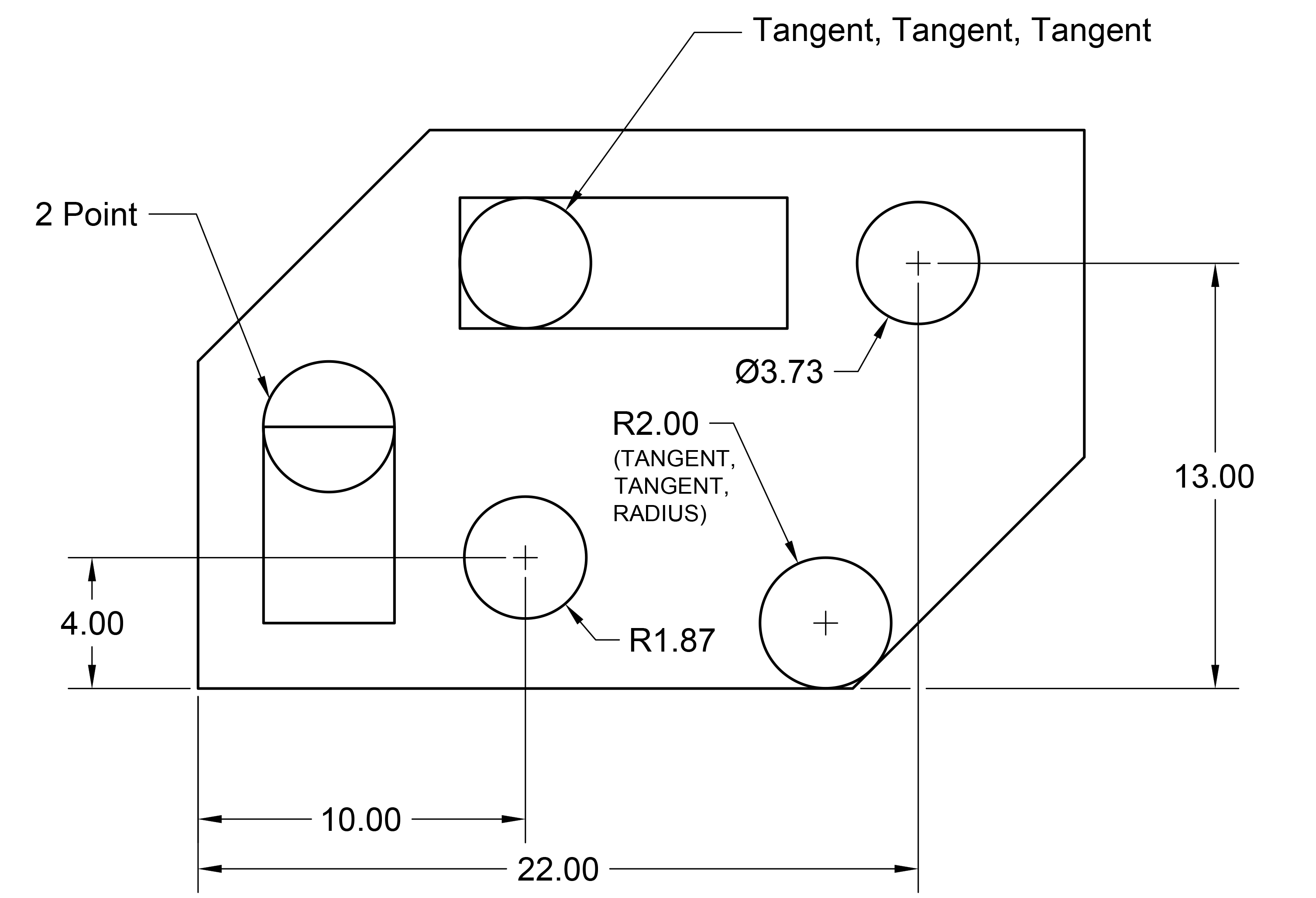 autocad drawing commands