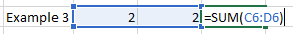 excel calculation 3