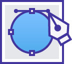 Corporate Graphic Design Training Icon